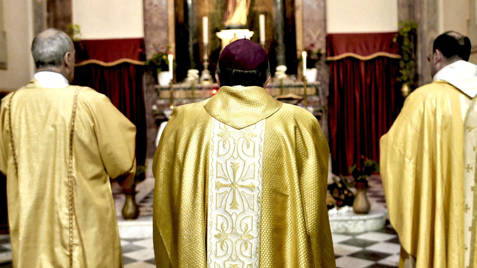 Behind the Altar